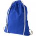 Oregon 100 g/m² cotton drawstring bag 5L Royal blue