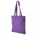 Madras 140 g/m² cotton tote bag 7L Lavender