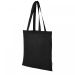 Orissa 100 g/m² organic cotton tote bag 7L Solid black