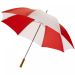 Karl 30" golf umbrella with wooden handle Red