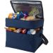 Oslo 2-zippered compartments cooler bag 13L navy