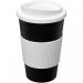 Americano® 350 ml insulated tumbler with grip Solid black