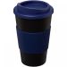 Americano® 350 ml insulated tumbler with grip Solid black