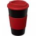 Americano® 350 ml insulated tumbler with grip Solid black