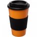 Americano® 350 ml insulated tumbler with grip Orange