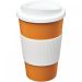 Americano® 350 ml insulated tumbler with grip Orange