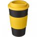 Americano® 350 ml insulated tumbler with grip Solid black