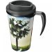 Brite-Americano® grande 350 ml insulated mug Solid black