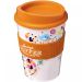 Brite-Americano® Medio 300 ml tumbler with grip ORANGE