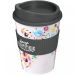 Brite-Americano® Medio 300 ml tumbler with grip Grey