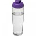 H2O Active® Tempo 700 ml flip lid sport bottle Transparent