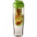 H2O Active® Tempo 700 ml flip lid sport bottle & infuser Transparent