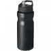 H2O Active® Base 650 ml spout lid sport bottle Solid black