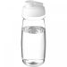 H2O Active® Pulse 600 ml flip lid sport bottle Transparent