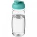 H2O Active® Pulse 600 ml flip lid sport bottle Transparent