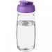 H2O Active® Pulse 600 ml flip lid sport bottle Transparent