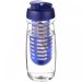 H2O Active® Pulse 600 ml flip lid sport bottle & infuser Transparent Transparent