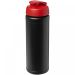 Baseline® Plus 750 ml flip lid sport bottle Solid black