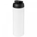 Baseline® Plus grip 750 ml flip lid sport bottle Transparent