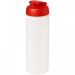 Baseline® Plus grip 750 ml flip lid sport bottle Transparent