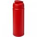 Baseline® Plus grip 750 ml flip lid sport bottle RED