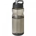 H2O Active® Eco Base 650 ml spout lid sport bottle Charcoal