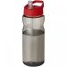 H2O Active® Eco Base 650 ml spout lid sport bottle Charcoal