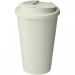 Americano®­­ Renew 350 ml insulated tumbler with spill-proof lid Ivory white