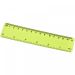 Rothko 15 cm plastic ruler Lime