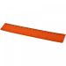 Rothko 20 cm plastic ruler ORANGE