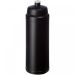 Baseline® Plus grip 750 ml sports lid sport bottle Solid black