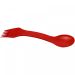 Epsy 3-in-1 spoon, fork, and knife RED