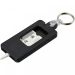 Kym tyre tread check keychain Solid black