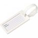 River window luggage tag White