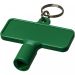 Maximilian rectangular utility key keychain  Green