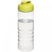 H2O Active® Treble 750 ml flip lid sport bottle Transparent