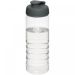 H2O Active® Treble 750 ml flip lid sport bottle Transparent