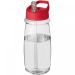 H2O Active® Pulse 600 ml spout lid sport bottle Transparent