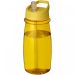 H2O Active® Pulse 600 ml spout lid sport bottle Yellow