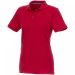 Beryl short sleeve women's organic recycled polo RED