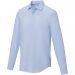 Cuprite long sleeve men's organic shirt Light blue