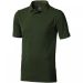 Calgary short sleeve men's polo Army green