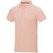 Calgary short sleeve men's polo Pale blush pink