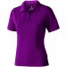 Calgary short sleeve women's polo Plum