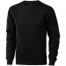 Surrey unisex crewneck sweater Solid black