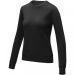 Zenon women’s crewneck sweater Solid black