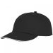 Styx 5 panel sandwich cap Solid black