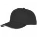 Ceto 5 panel sandwich cap Solid black