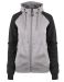 Katherine raglan Grey Melange/Charcoal Melange