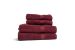 Kungshamn terry set Fairtrade® Wine Red